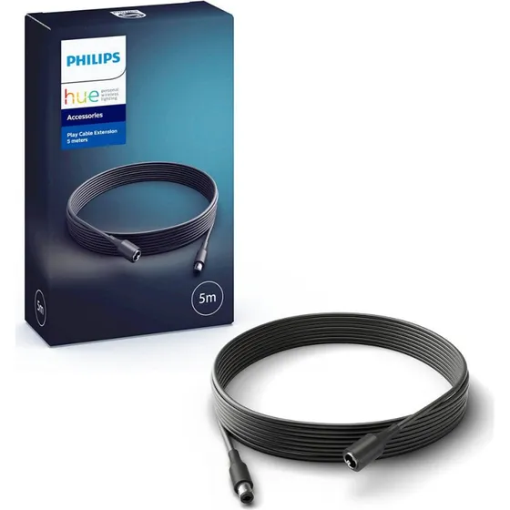 Philips Hue Play forlængerkabel 5 m – Sort