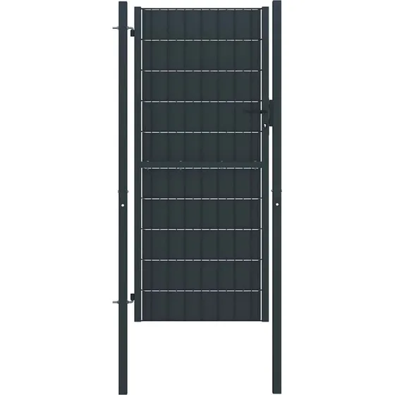 Hegnslge PVC/stl 100x124 cm - Antracit