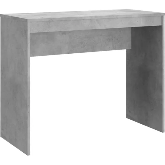 Skrivebord 90x40x72 cm - Konstrueret tr, betongr