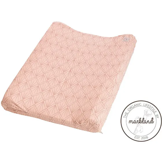 Markland Puslepude Rosa – Økologisk bomuld, 66x50x9(4) cm