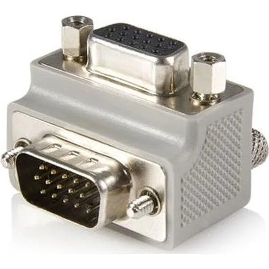 StarTech VGA-adapter HD-15 han->hun, grå