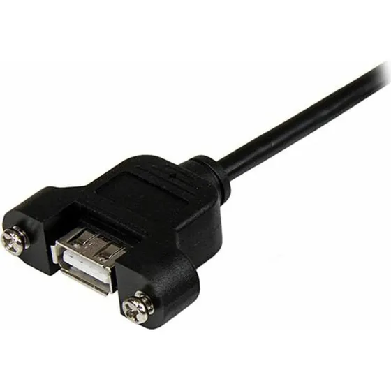 StarTech Panel Mount USB A forlængerkabel 30 cm – USB 2.0