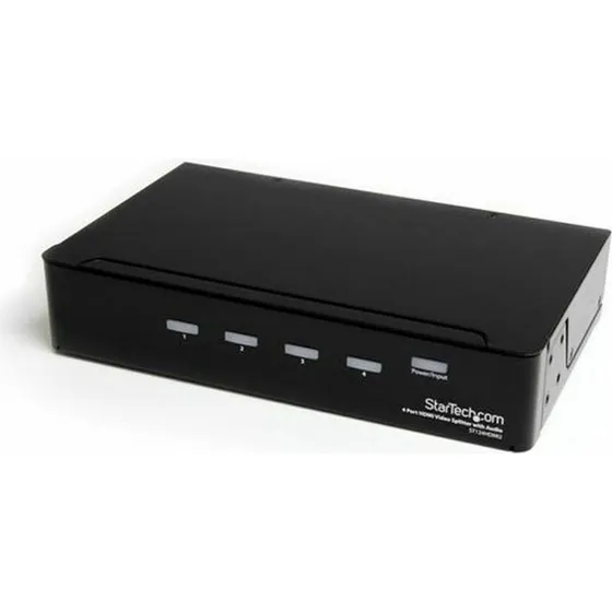 StarTech ST124HDMI2 HDMI-splitter 14, 1080p, 4x HDMI (sort)