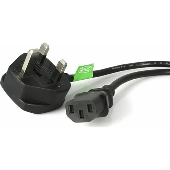 StarTech 3 m UK strmkabel BS1363 til IEC C13, 10A 250V