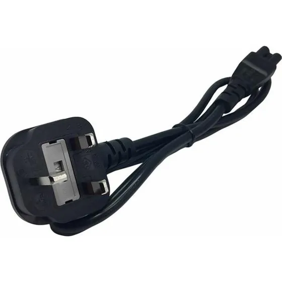 StarTech Strmkabel C5 til UK (BS1363) 1 m - Sort