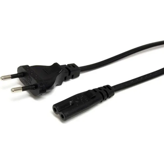 StarTech 1m Strmkabel EU til IEC C7 (2.5A, 250V)