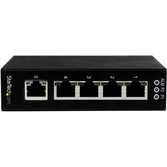 StarTech IES51000 5-port 2 Gbps vgmonteret switch