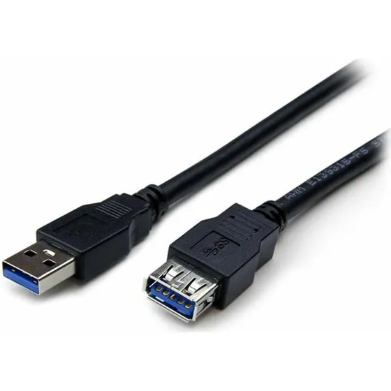 StarTech USB 3.0 forlængerkabel A han til A hun 2 m - sort