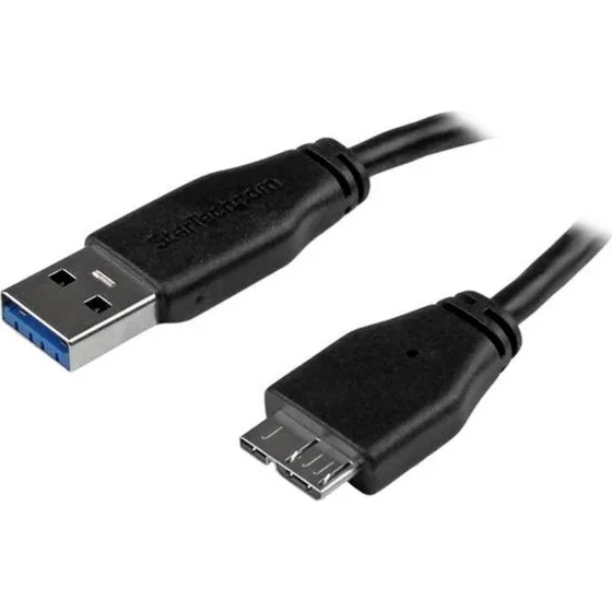StarTech USB 3.0 A til Micro-B kabel 3 m – Sort