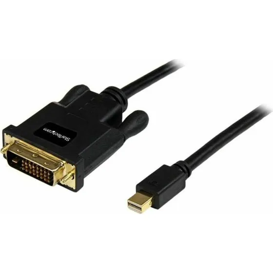 StarTech Mini DisplayPort til DVI-kabel 1,8 m – Sort