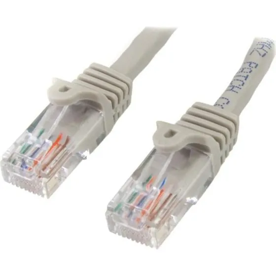 StarTech Cat6 U/UTP netværkskabel 1 m - RJ45 han-han, grå