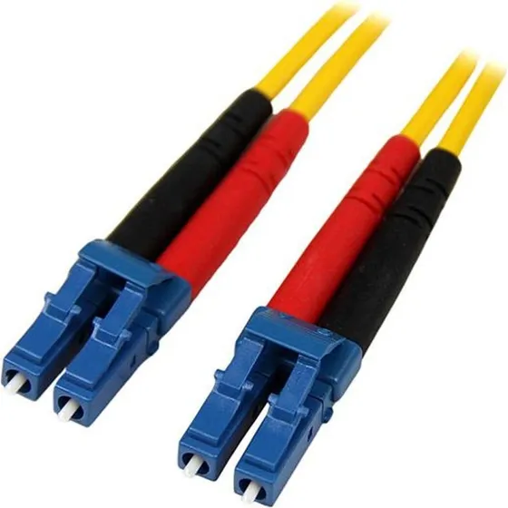 StarTech LC-LC singlemode duplex patchkabel 4 m (gul)