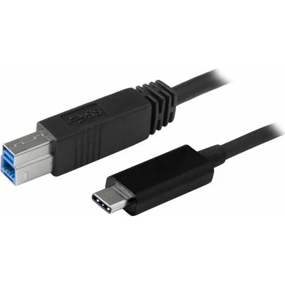 StarTech USB-C til USB-B kabel 3.1/3.2, 1 m, sort