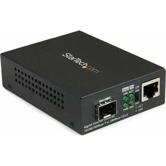StarTech MCM1110SFP Gigabit Fiber Media Converter (ben SFP)