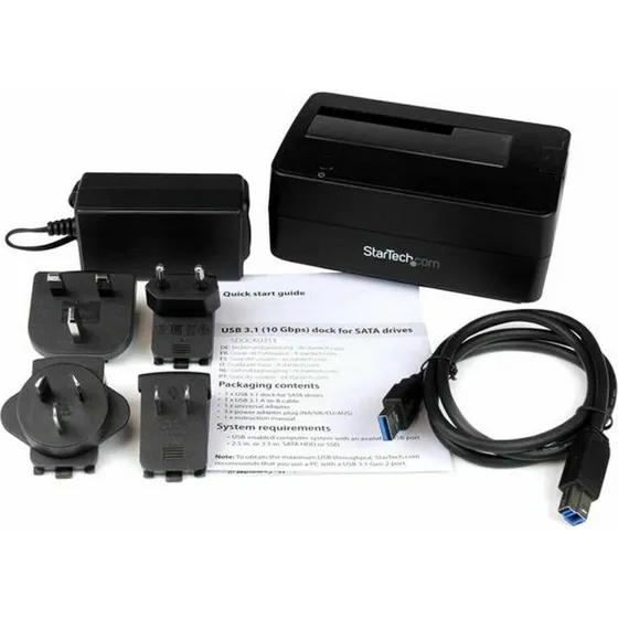 StarTech SDOCKU313 USB 3.1 Gen2 SATA dockingstation (1-bay)