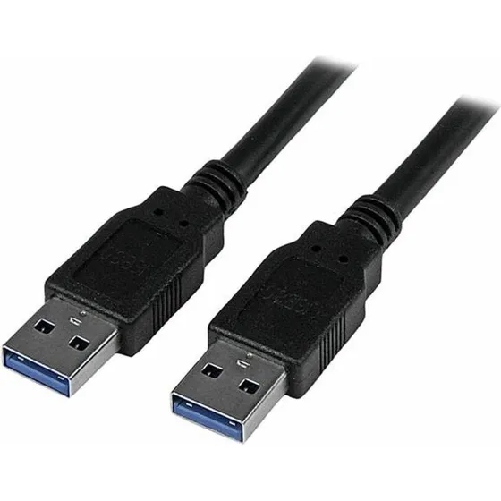 StarTech USB 3.0 A-A kabel 3 m – 5 Gbps, sort