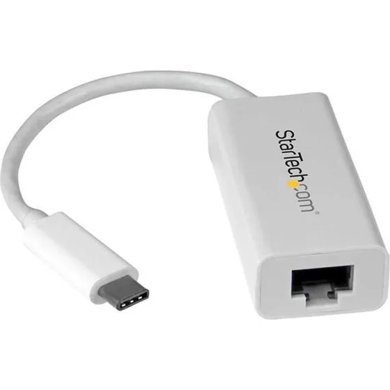StarTech USB-C til Gigabit Ethernet-adapter (US1GC30W) - Hvid