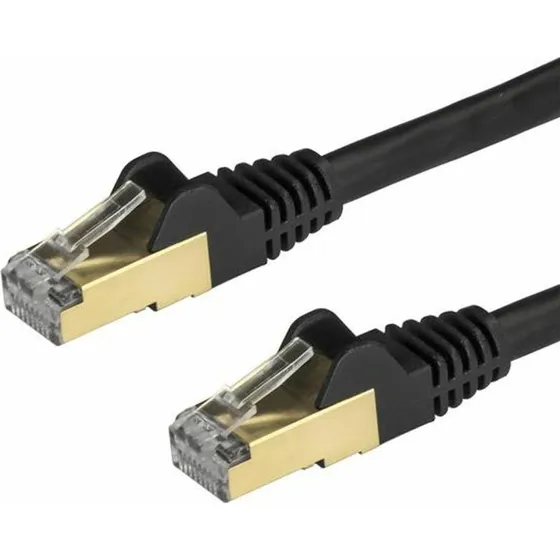 StarTech 2 m CAT6a STP netvrkskabel, 10GbE, sort