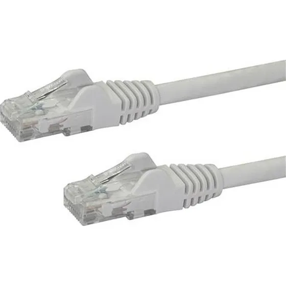 StarTech 10 m CAT6 UTP Patchkabel - Hvid (Snagless)