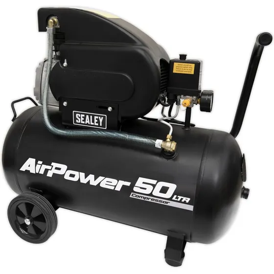 Sealey SAC5020A 50L Direktdrevet Kompressor 2 hk