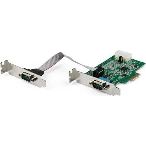 StarTech PEX2S953LP 2-port PCIe RS-232 seriel adapter