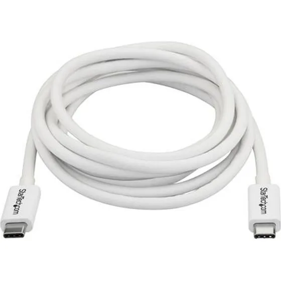 StarTech Thunderbolt 3 USB-C kabel 2 m  hvid