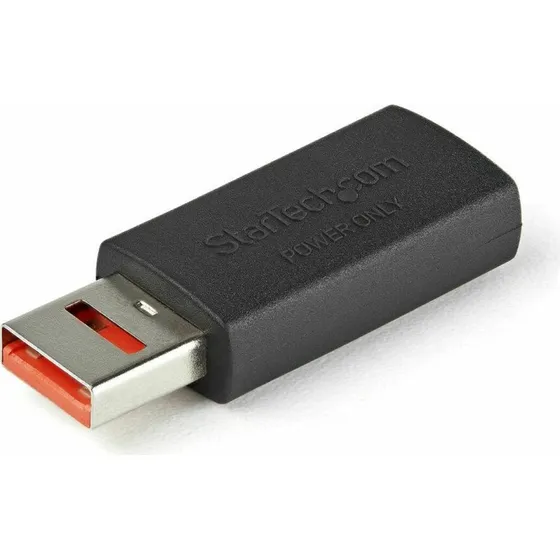StarTech USB-A Data Blocker opladeradapter - sort