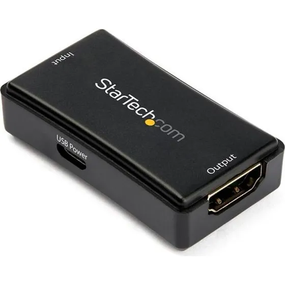 StarTech HDBOOST4K2 HDMI forstrker 4K60 (Sort)