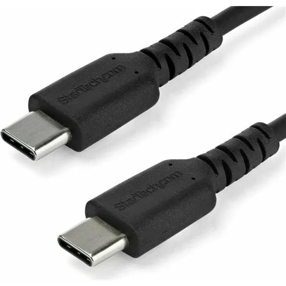 StarTech 2 m USB-C kabel 60W, Aramid TPE  Sort