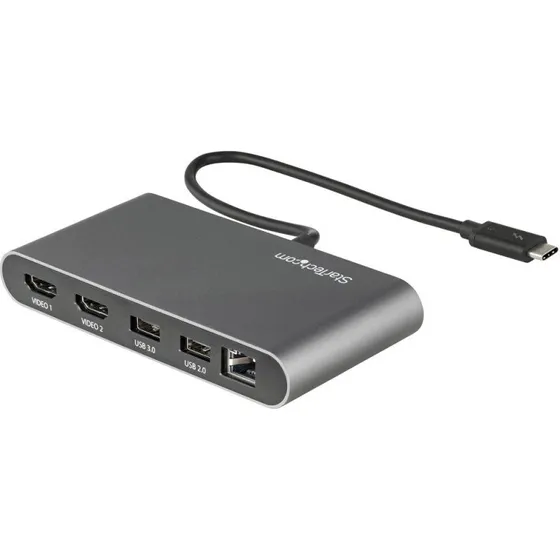StarTech Thunderbolt 3 Mini Dock  Dual HDMI 4K, GbE