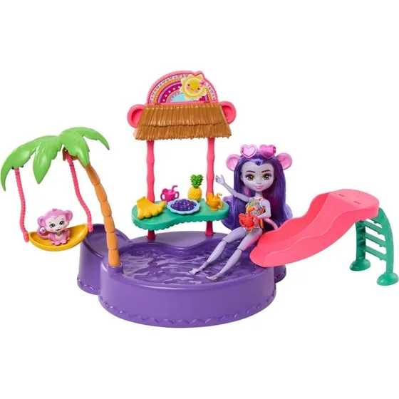 Enchantimals Tropical Swimming Pool dukke st