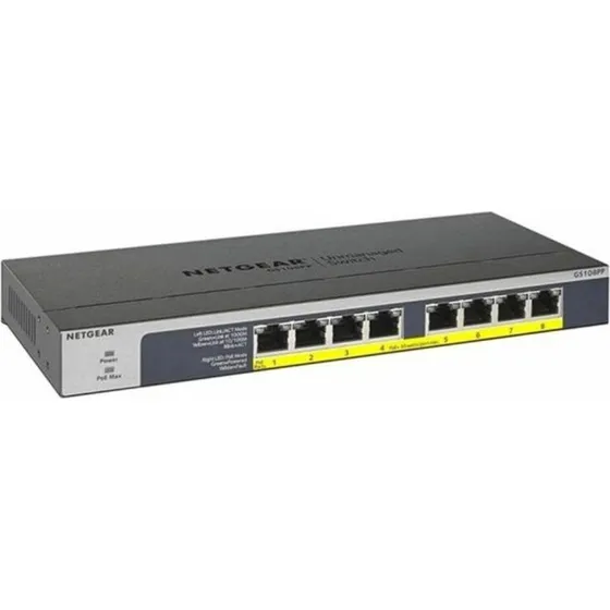Netgear GS108PP 8-port Gigabit PoE+ switch (123W)