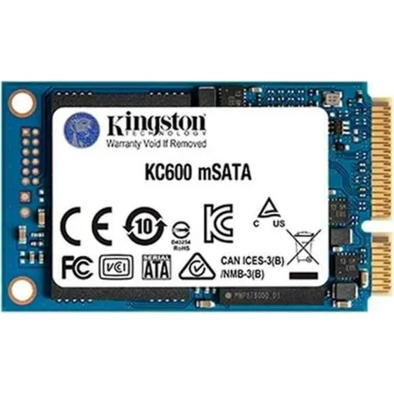 Kingston KC600 256GB mSATA SSD (SATA 6Gb/s, AES-256)