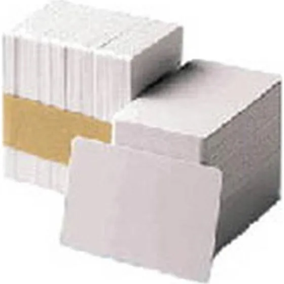 Zebra Premier PVC kort CR-80 500 stk (5x100) 30 mil