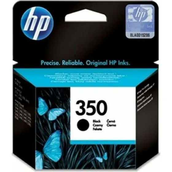 HP 350 Original blkpatron  Sort (CB335EE, 200 sider)