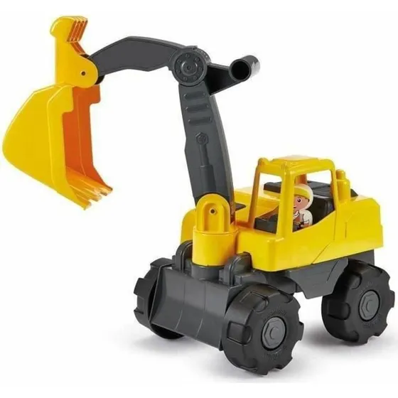 Ecoiffier Legetøjsgravemaskine med figur 35,5 cm