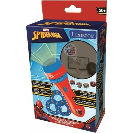 Spider-Man projektor-lygte 2-i-1 (3+)