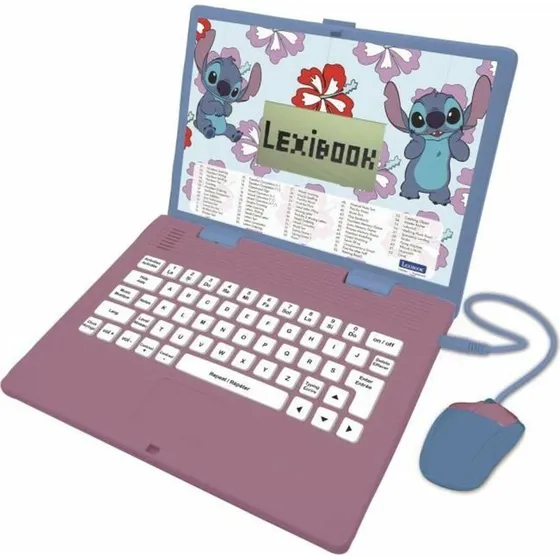 Lexibook Disney Stitch Læringscomputer - Tosproget 4+
