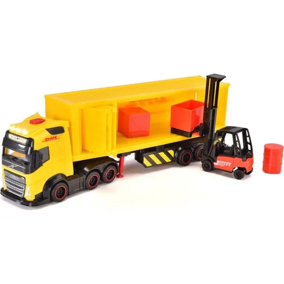 Dickie Toys DHL Volvo FH16 legetøjslastbil 35 cm
