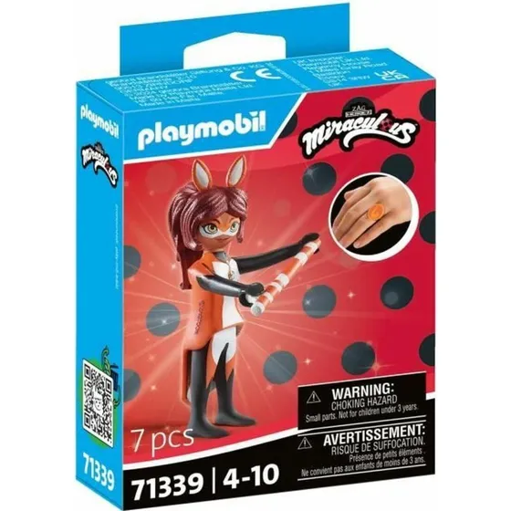 Playmobil Miraculous Rena Rouge - figur st (7 dele)
