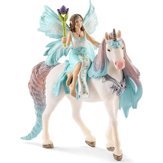 Schleich Bayala - Feen Eyela med prinsesse-enhjrning (3 dele)