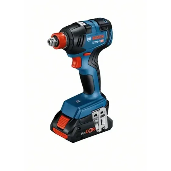 Bosch GDX 18V-200 Slagnøgle 2x4Ah L-Case (200/350 Nm)
