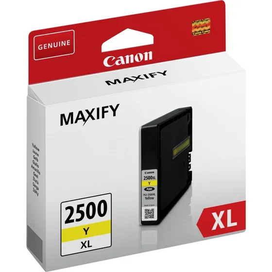 Canon PGI-2500XL Gul (19,3 ml)  Hj kapacitet, original