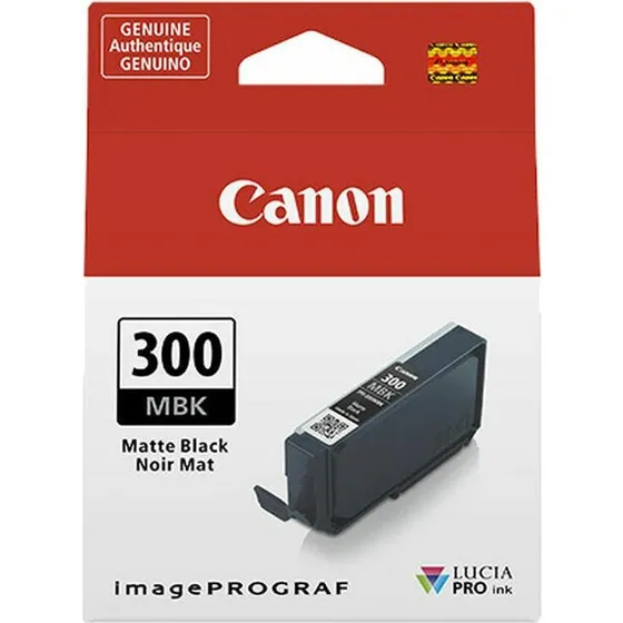 Canon PFI-300 MBK Mat Sort blkpatron (4192C001)