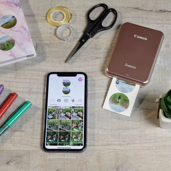 Canon Zoemini ZINK cirkelklistermrker 33 mm  40 stk