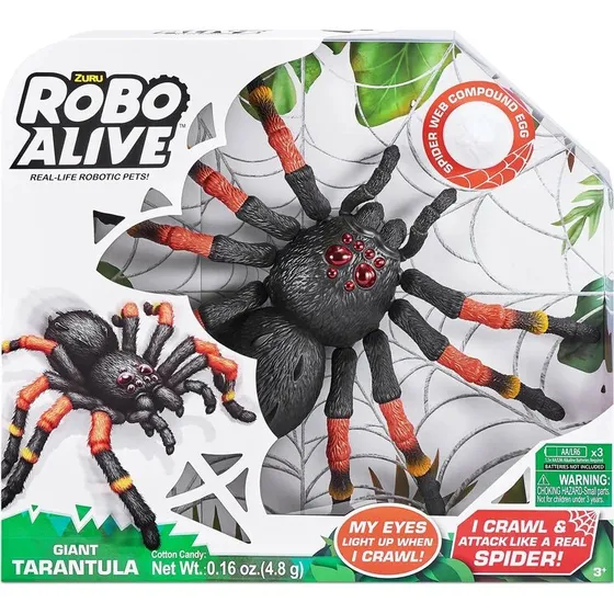 Robo Alive Giant Spider – Kæmpe Tarantel legetøj