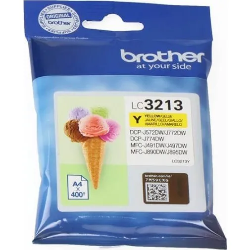 Brother LC3213Y Original gul blkpatron  op til 400 sider