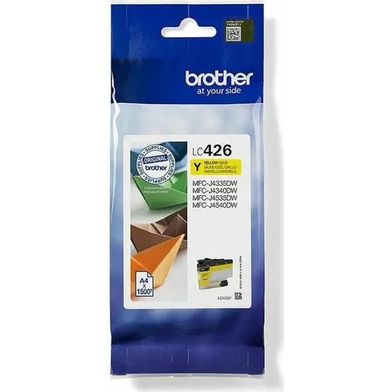 Brother LC426Y gul  Original hjtydende 1500 sider
