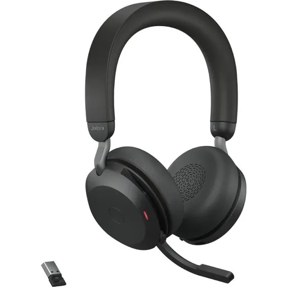 Jabra Evolve2 75 trdlst headset med mikrofon - sort