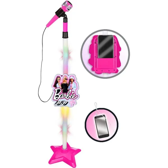 Barbie Standmikrofon med Lys & Lyd  Musiklegetj